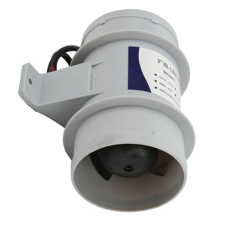 3 Inch Ventilation Fan Blower High Efficiency Stable Performance Plastic