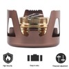 Portable Ethanol Stove Burner Outdoor Camping Cooker Furnace Cookware with