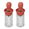2pcs Oil Container with Silicone Brush Oil Dispenser Bottle for