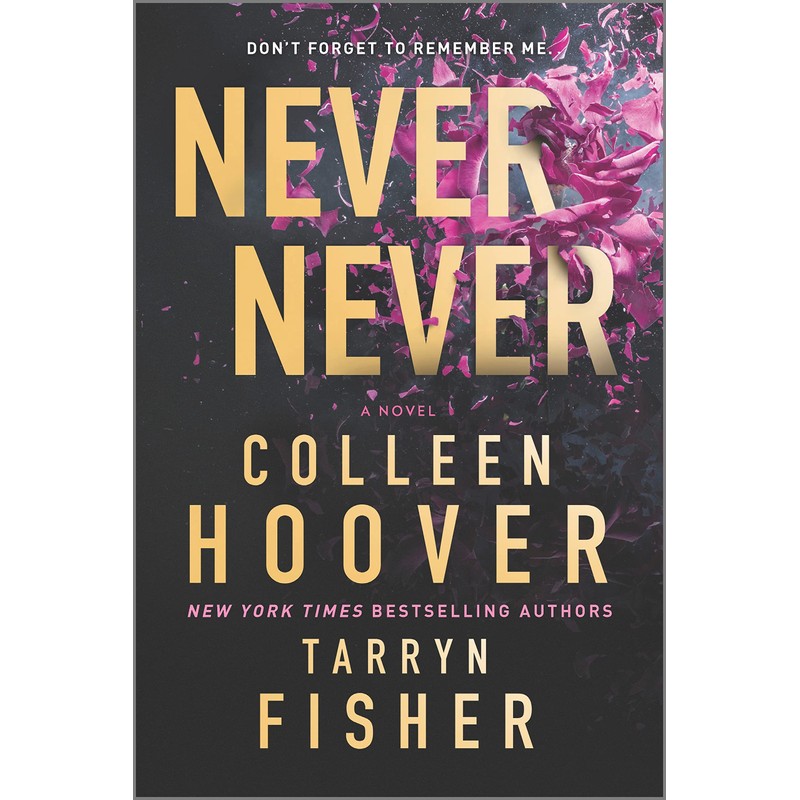 Colleen Hoover 2 Books Collection Set (Never Never, Without Merit)