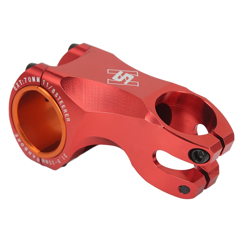 Bicycle Stem Bike Riser 70MM Ultra Light ‑17 Degree for