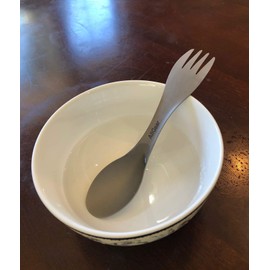 ALLGEAR Titanium Outdoor Camping and Travel Spork, 2-Pack