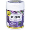 Uni Mat Liken Snack Supplement ZOO Iron + Folic Acid 150g, 1 Piece / 유니 매트 리켄 간식 사프리 ZOO 철 + 엽산 150g, 1개
