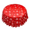 Emma Barclay Christmas Table Cloth, Round Machine Washable Xmas Dining
