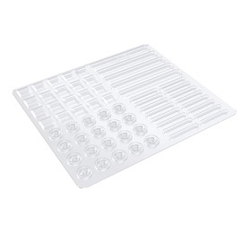 Cabinet Door Bumpers, 122 PCS Clear Soft Rubber Bumper Pads, Strong Self-Adhesive Cabinet Stoppers Multi-Shape Suitable for Different Furniture Sound Dampening Buffer Pads (2 Pack 4 Sizes, Clear)