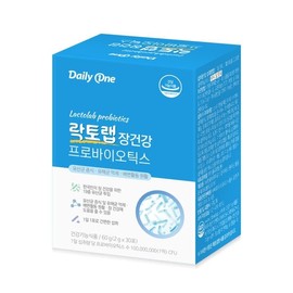 Daily One 데일리원 락토랩 장건강 프로바이오틱스 유산균 보장균 1억 CFU 2g X 30포 1통 Daily One Lactolab Gut Health Probiotics 100 Million CFU 2g X 30 Sachets 1 Pack