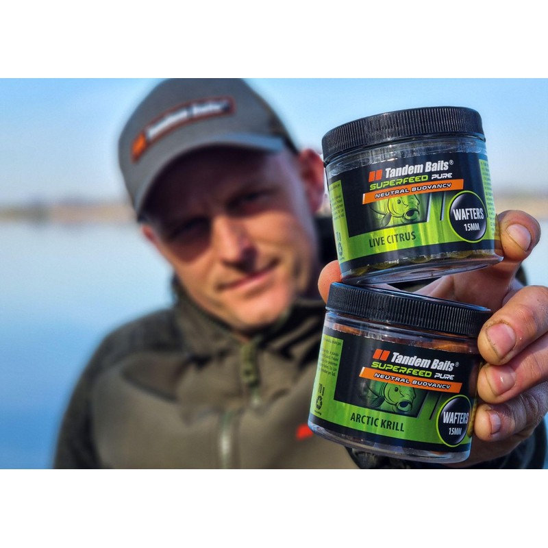 Tandem Baits SuperFeed Pure Wafters Fish & Robin Red Carp
