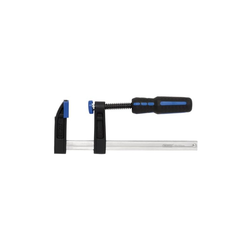 Draper F-Clamp, 150mm - 18943 - Soft Grip, Protective Jaw