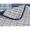 2 Piece Modern & Contemporary All Season Plaid Quilt 100%