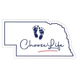 Nebraska Sticker Pro-Life Sticker