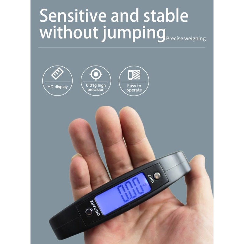 Hanging Luggage Scale Digital Portable Light Weight Tavel Weighing