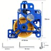 for Bambu Lab X1/P1 Series Extruder Upgrade Kit, CNC Metal