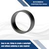 XFITTING 3/4 Inch Copper Pex Ring Black Oxidized Surface, 50
