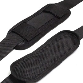 Lopsity 2PCS Universal Shoulder Strap Pad Detachable Replacement Shoulder Pad Cushion with Ventilated, Non-slip, Quick-dry,for Laptop Camera Bags Guitar Backpacks (B)