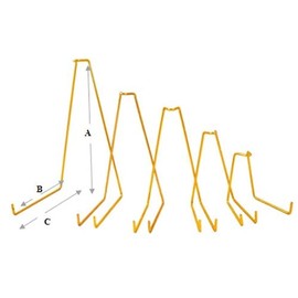 Safe N Sure 13.5cm High Plate and Bowl Stand in Silver