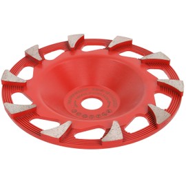 PRODIAMANT Premium Diamond Cup Wheel Superlight 180 mm Concrete Lightweight Grinding Disc Attachment 22.23 for Angle Grinder