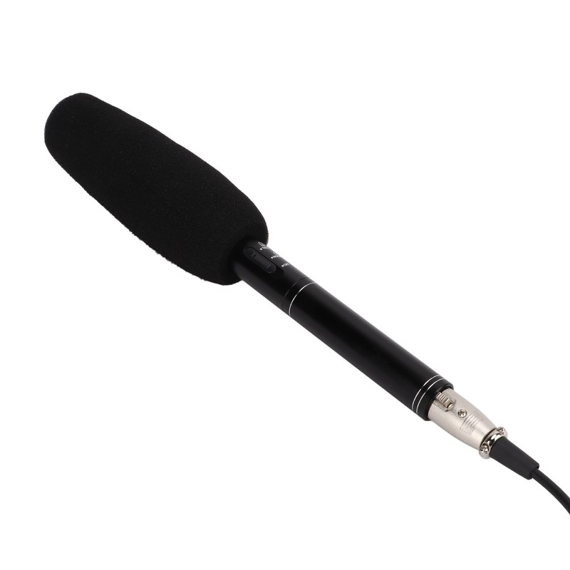 Interview Microphone Camera Condenser Mic High Sensitivity for Meeting Recording