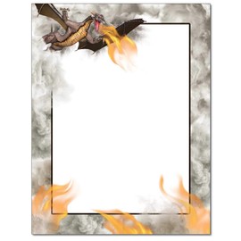 Dragon Fire Letterhead Laser & Inkjet Printer Paper (100 Sheets)