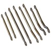 JGGZONE 8PCS TRX4M Brass High Clearance Chassis Links Set Black