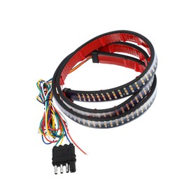 HEROFFIX 47" Tailgate Light Bar 324 LED Light Strip Reverse Brake Turn Signals Strobe Lights for Chevy Silverado for Ford F150 F250 for Ram 1500 2500 for GMC Sierra Truck RV Replace Parts