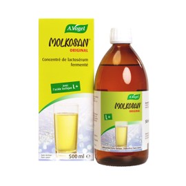 A.Vogel Molkosan Molkenkonzentrat mit L Milchsäure, Molke aus Schweizer MILCH, aktiviert und reguliert den Stoffwechsel, Säure Basen Gleichgewicht, 500 ml