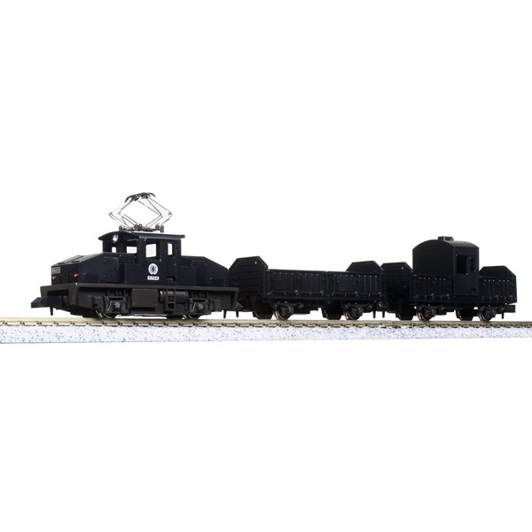 KATO 10-504-3 N Gauge Chibi Convex Set, Cargo Train, Black, Railway Model, Electric Locomotive