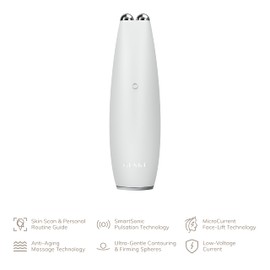 GESKE SmartAppGuided™ MicroCurrent Face-Lift Pen, 6 in 1, Skincare Tool with Microcurrent, Anti-Ageing Device, Face Tightening, Young Skin Without Wrinkles, Device for Face