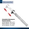 MichaelPro MP001210 3-Pc Multi-Position 72 Tooth Extendable Flex- Head Ratchets