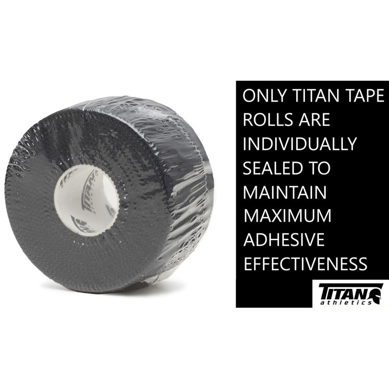 TITAN athletics Premium Quality - Black Athletic Tape - 1.5