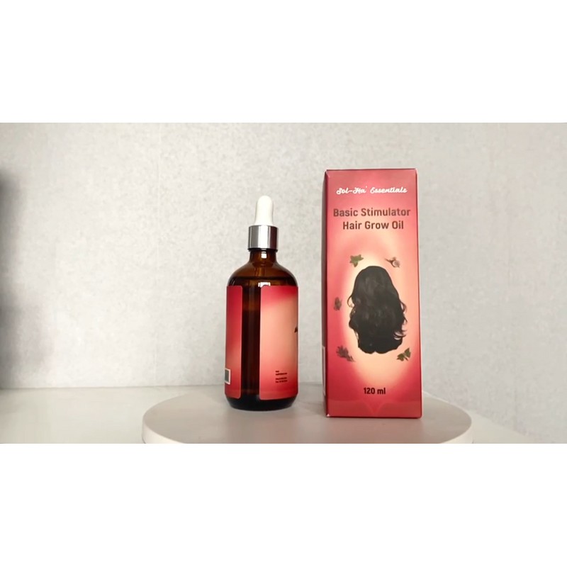 Sol-Ha' Essentials Herbal & Essence Hair Grow Oil for Hair