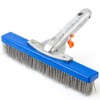 Aquatix Pro Heavy Duty Pool Brush, Durable 10" Swimming Pool