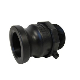 CAMLOCK - 150F Polypropylene CAM & Groove Fitting; 1-1/2 INCH Male Adapter/Male NPT