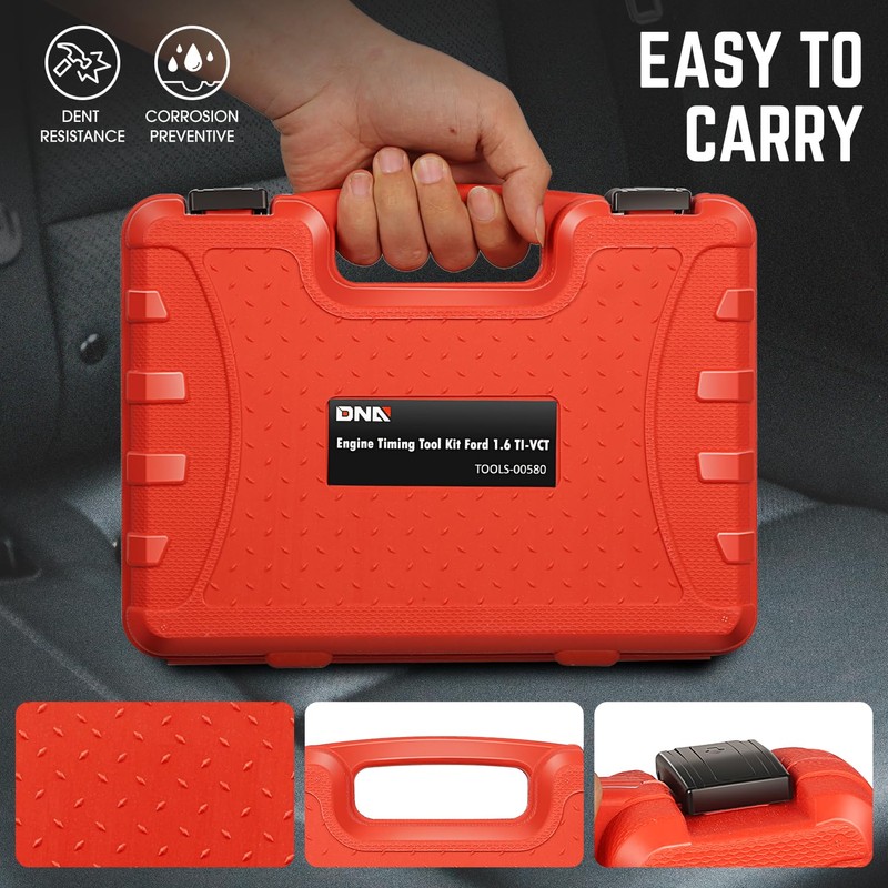 DNA MOTORING 9pcs Engine Timing Tool, Engine Camshaft Belt Timing