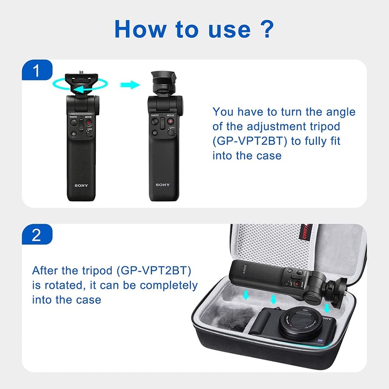 XANAD Hard Case for Sony ZV-1F / ZV-1 / ZV-1