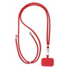 PATIKIL Smartphone Schlüsselband, Universelles Handy-Lanyard Verstellbarer Crossbody-Gurt-Patch mit Nackenband Passt