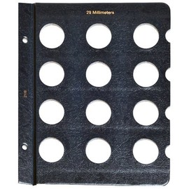 Whitman Blank Page for Whitman Classic Albums - 29mm Coins
