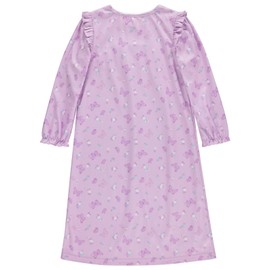 Dreamwave Girls Granny Gown Nightgown, Toddler to Big Kid, Butterfly Design, Soft, Comfortable, Adorable Pajamas For Girls