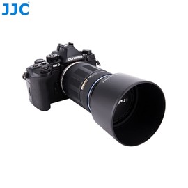 JJC Olympus LH-61E Compatible Reversible Lens Hood for OLYMPUS M.ZUIKO DIGITAL ED 75-300mm f/4.8-6.7 and OLYMPUS ZUKIO DIGITAL ED 70-300mm f/4-5.6 Olympus OM-D E-M1 Mark III II E-M1X E-M1X E-M1X 5