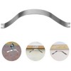 STOBOK Pack of 50 Spring Clips Made of Stainless Steel