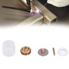 5Pcs/Set TIG Welding Torch Cup Brass Glass Cups Collet Nozzle