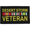 Desert Storm Veteran - 2" x 3" Hook & Loop