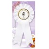 Widdle Gifts Ltd White Rosette Badge with Raised Chalice First