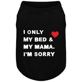 Stylish Cotton Dog Shirt with Print, Soft & Breathable, All-Season Comfort, Fits Most Breeds - Perfect Pet Apparel for Small, Medium, Large Dogs.Black&s