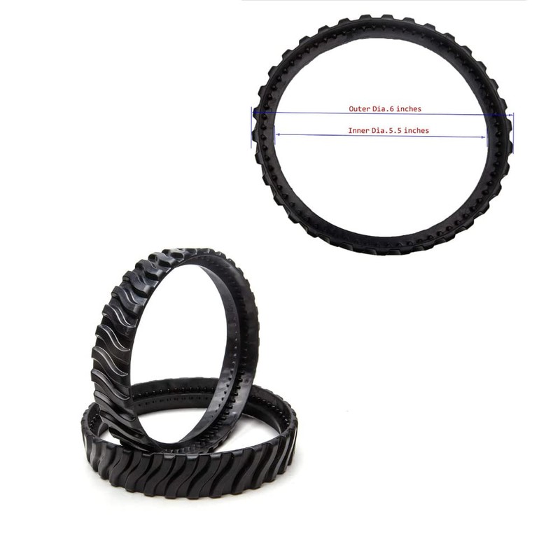 Hsthe Sea 2pcs Pool Cleaning Tire Track adaptable for MX6