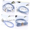 Baluue 12pcs Elastic Hair Ties for Thick Accessories Headband Holders