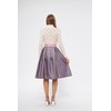 Lifos 0800 Dirndl Skirt, Costume Skirt with Belt Paisley Pattern,