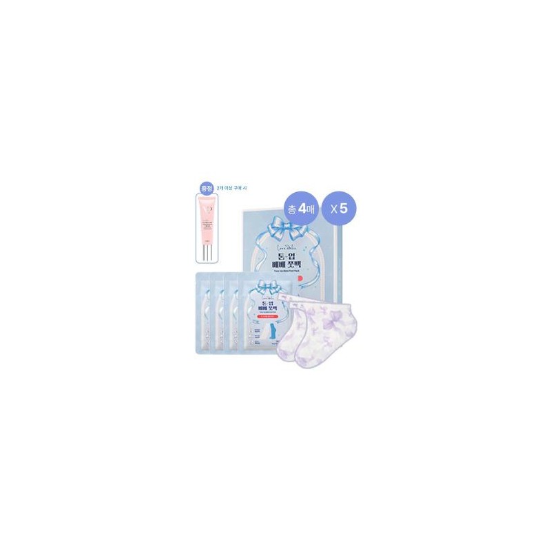 Love Edelis Tone Up Bebe Foot Pack (4 pieces) 5