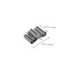iplusmile Lar Panel Cable Clamp 50pcs Stainless Cable Clamps White