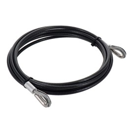 Sankyo Corporation trad THW-3253C PVC Coated Wire Rope with Plating (Thimble) Diameter 0.1 inch (3.2 mm) x 9.8 ft (3 m)