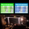 GLOTRENDS PA09-HS M.2 NVMe to PCIe 4.0 X4 Adapter with